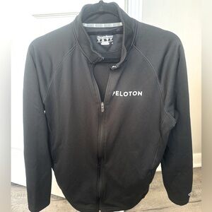 Rare Peloton Champion Zip Jacket Black- Medium and Large